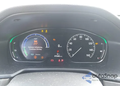 2022 Honda Accord Hybrid Ex-L из США, поврежденный, VIN 1HGCV3F51NA013555